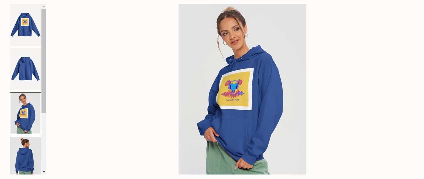 GET Tune Out The Noise Hoodie