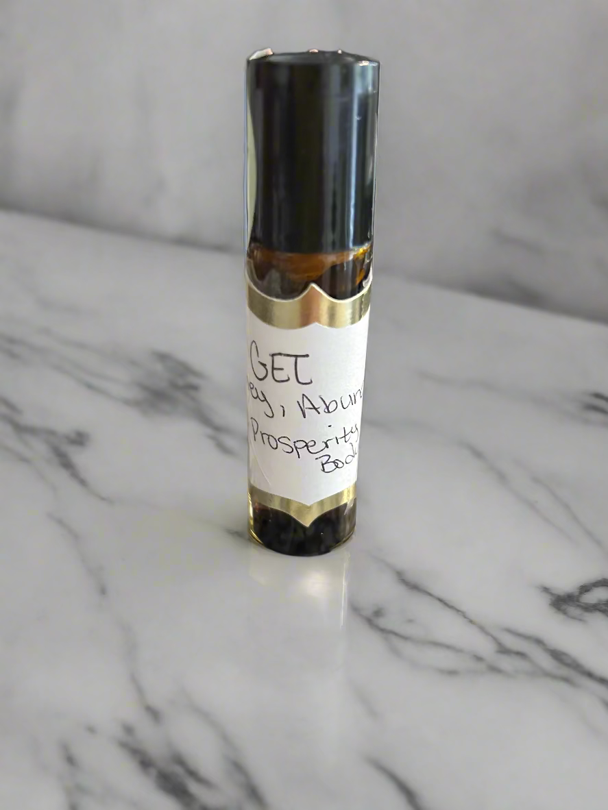 GET Money Abundance and Prosperity ROLL-ON Body Oil