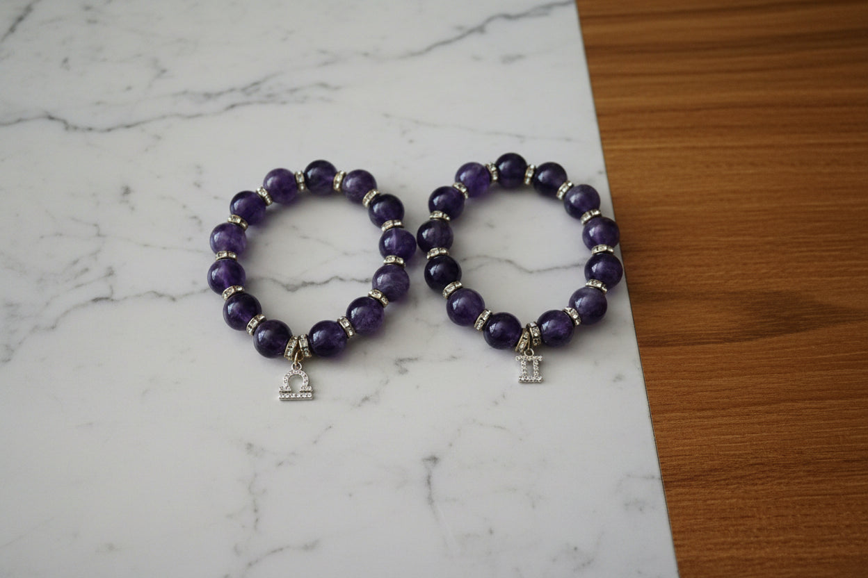 GET Amethyst Love Bracelet