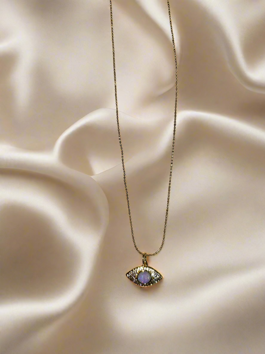 *PRE ORDER* GET Moonstone Evil EYE Necklace