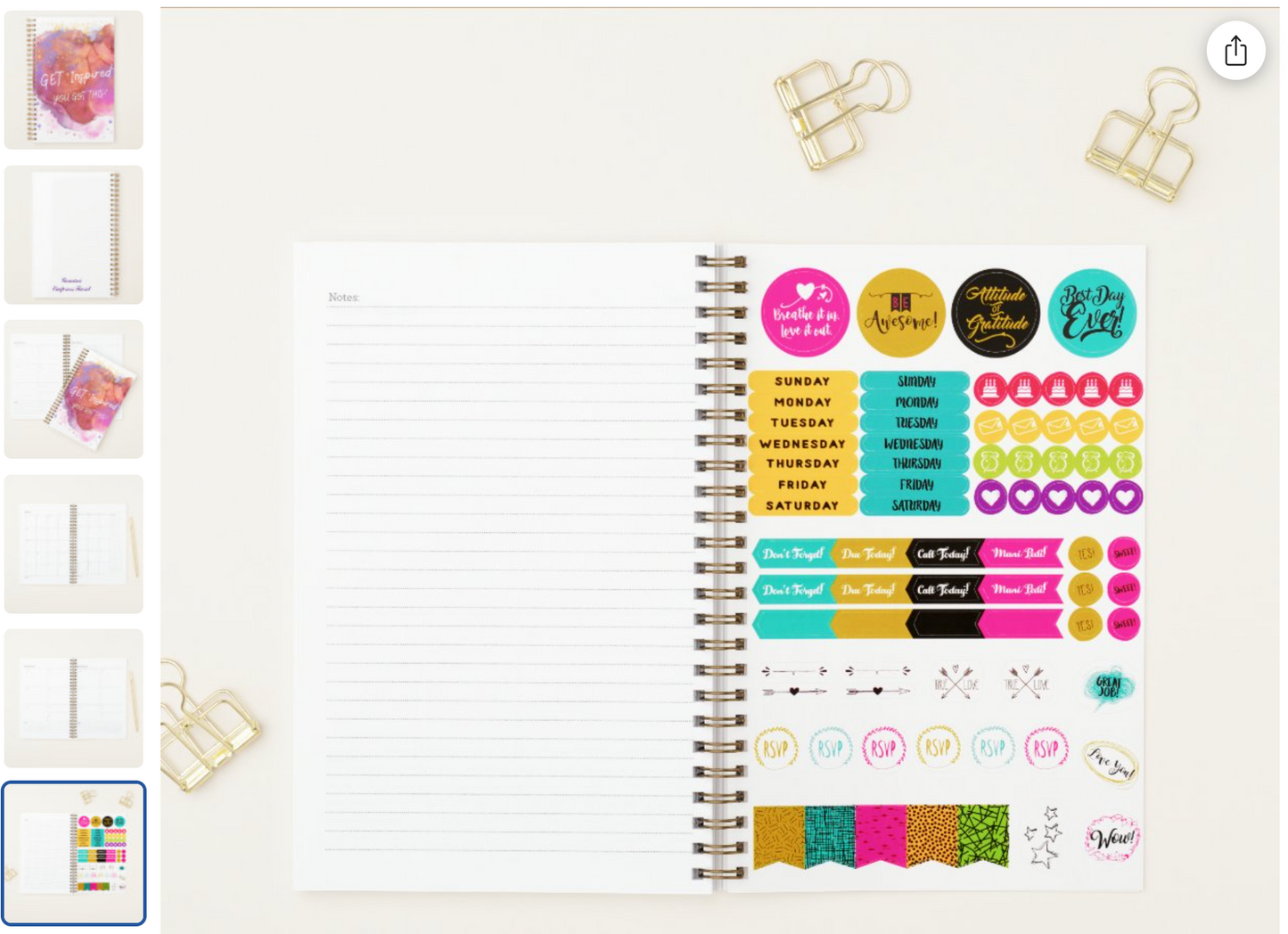 GET Daily Motivational Planner