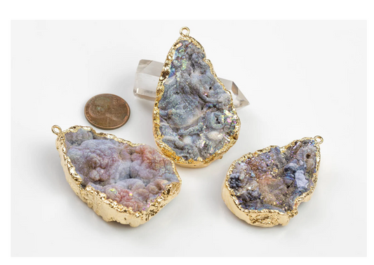 Agate Pendant Teardrop