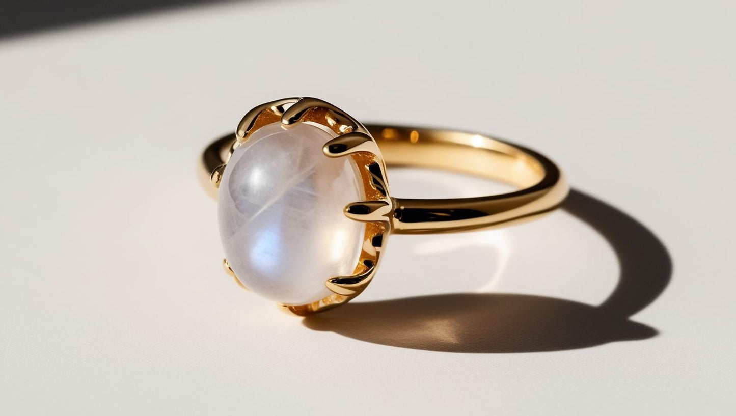 *PRE ORDER* GET Gemini MOONSTONE Ring