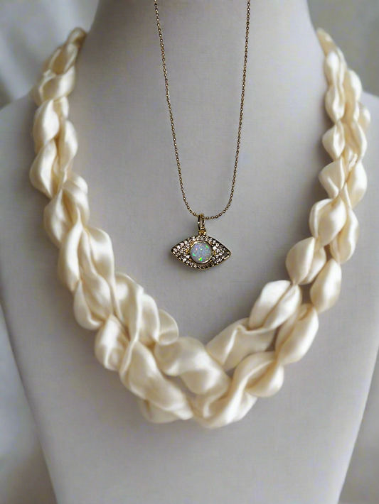 *PRE ORDER* GET Moonstone Evil EYE Necklace